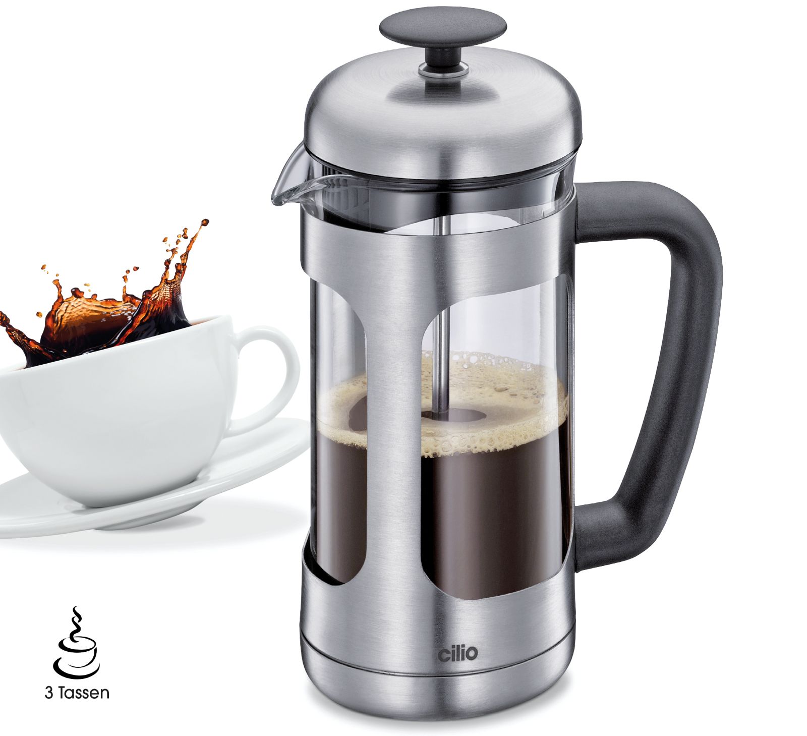 343359 FRENCH PRESS Stlačovací kávovar Maria 350 ml od CILIO